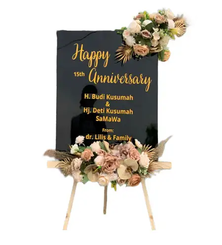 Papan Bunga Akrilik Candimulyo